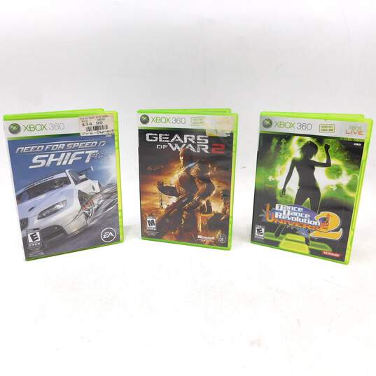 Microsoft Xbox 360 E w/ 3 Games Gears of War 2 image number 13