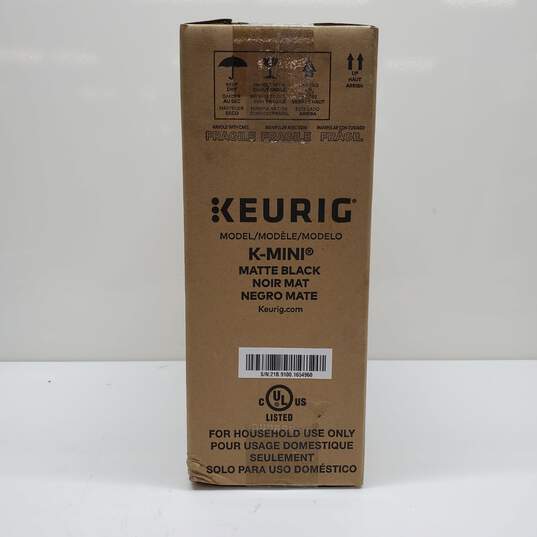 NEW SEALED Keurig K-Mini Single Serve Coffee Maker Matte Black image number 2