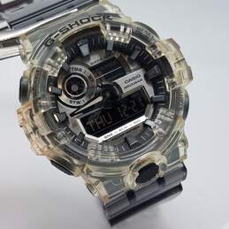 Casio G-Shock GA-700SK 49mm Transparent 20 Bar Digital Analog Watch 73g