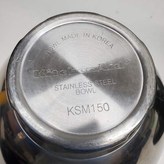 KitchenAid Tilt Stand Mixer Artisan 325 Watts Model KSM150PS0B Black Untested image number 9