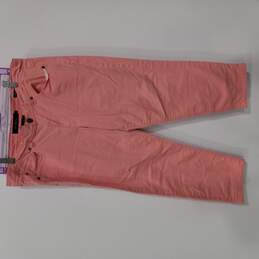Women's Pink Crop Jeans Sz 14