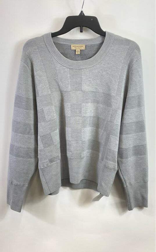 Burberry Gray Sweater - Size X Large image number 1
