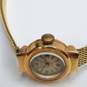 Nacar Swiss 34100 17mm Analog 18K Gold Filled Milanese Strap Ladies Watchs15g image number 5