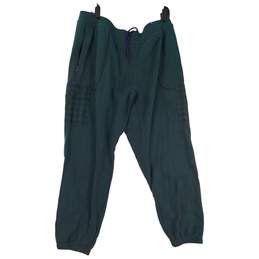 NWT Mens Green Elastic Waist Tapered Leg Sweatpants Size 2XL