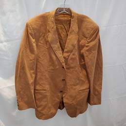 Kingsridge Parker's Custom Fabric Button Up Jacket No Size Tag