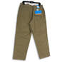 NWT Mens Tan Flat Front Slash Pocket Roc Outdoor Work Pants Size 35X30 image number 2