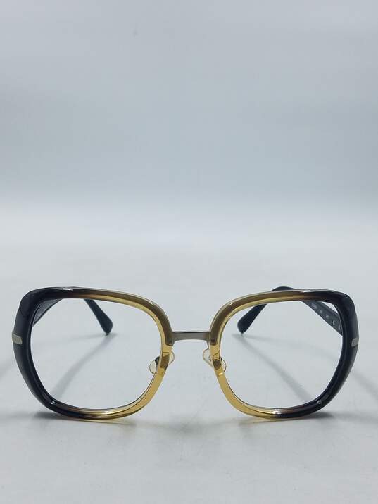 Chloé Gradient Black Oversized Eyeglasses image number 2