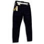 NWT Womens Blue Denim Dark Wash Mid-Rise Pockets Jegging Jeans Size 6S image number 2