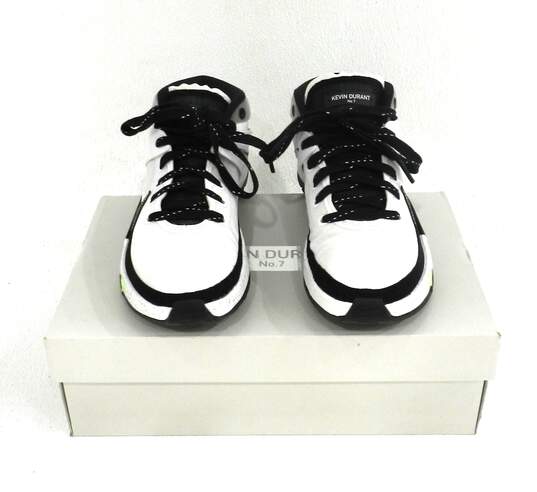 Nike KD 13 Team White Black Women's Shoe Size 7 image number 1