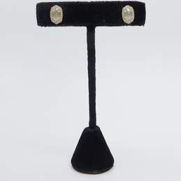 Kendra Scott White Druzy Tess Pendant Necklace & Cade Stud Earrings 7.5g alternative image
