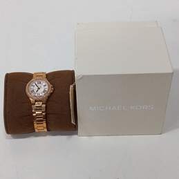 Women's Michael Kors Petite Camille Gold Tone Watch MK3253