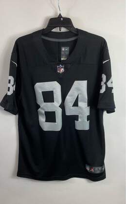 Nike NFL Raiders Black Jersey 84 Brown - Size Large