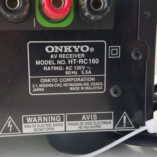 Onkyo AV Receiver HT-RC160 image number 7