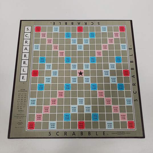 Vintage Selchow & Righter Co. Scrabble Game image number 2