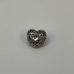 IOB Designer Pandora 925 ALE Sterling Silver Heart Shape Beaded Charm alternative image