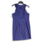 NWT Womens Blue Halter Neck Sleeveless Back Zip Shift Dress Size 8 image number 2