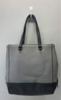 Kate Spade Gray Leather Tote Bag image number 2