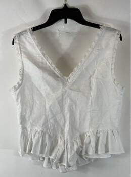 GUESS White Top - Size Large alternative image