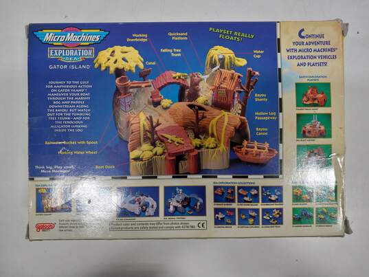 Micro Machines Exploration Sea Gator Island Vehicle Play Set image number 6