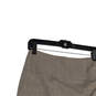 Womens Gray Heather Flat Front Side Zip Straight & Pencil Skirt Size 4 image number 3