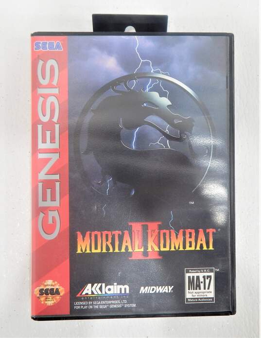 Mortal Kombat 2, Sega Genesis No Manual image number 1