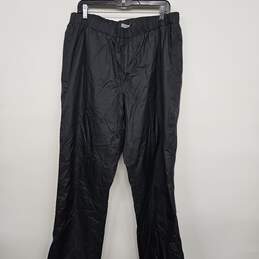 Black Windbreaker Pants