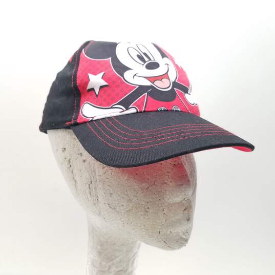 Disney Mickey Mouse Black Snapback Hats image number 2