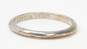 Kendra Scott Silvertone Ridged Etched & Wide Band Stacking Rings Set 2.8g image number 4