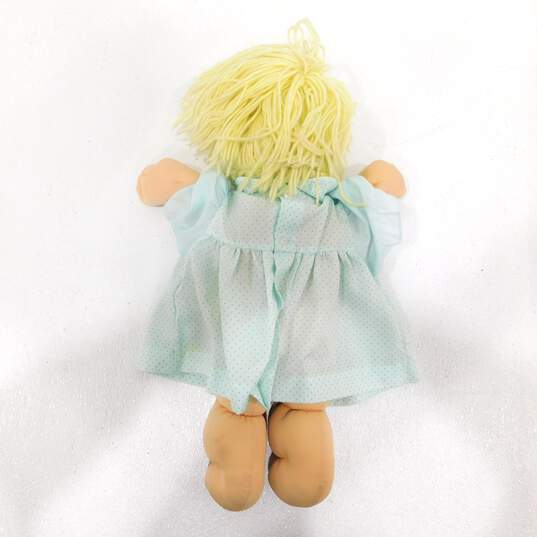 Vintage 1978 1982 Cabbage Patch Kids Girl Doll Blonde Hair Blue Eyes Original image number 2