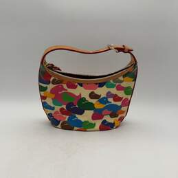 Womens Multicolor Wonder Ducks Adjustable Strap Zipper Bucket Bag alternative image