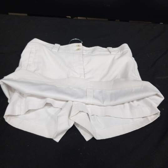 Nike Women's White Dri-Fit Pockets Stretch Skort Size Small image number 6