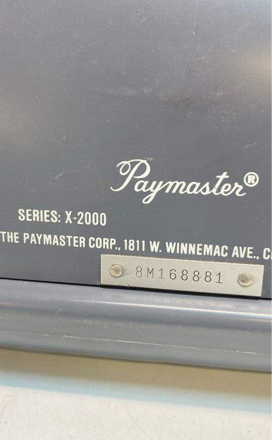 Paymaster Series X-2000 image number 6