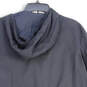 NWT Womens Black Long Sleeve Drawstring Hooded Full-Zip Jacket Size M image number 4