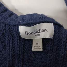 Men's Goodfellow & Co Navy Blue  Cable Knit Sweater Sz M