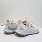 Under Armour Curry 5 Low Triple White Athletic Shoes Men's Size 9 image number 4