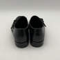 Mens Atri Black Almond Toe Adjustable Buckle Monk Strap Dress Shoes Sz 9 M image number 4