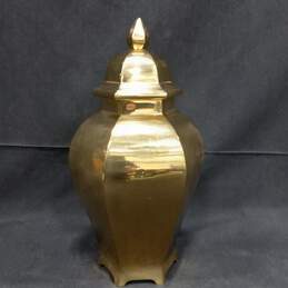 Gold Tone Indian Urn
