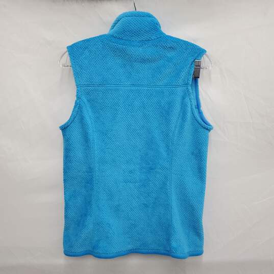 NWT Patagonia's WM's Polartec Blue Fleece Vest Size M image number 1