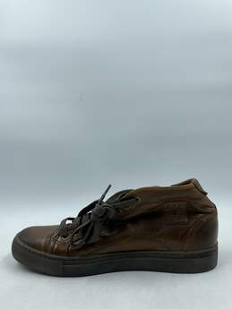 Authentic FRYE Justin Mid Brown Sneakers M 9.5 alternative image