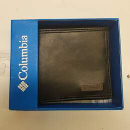 Columbia Black Leather Wallet