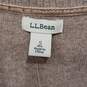 L.L. Bean Sable Heather Cashmere Open Cardigan Women's Size S NWT image number 4