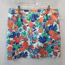 Talbots Floral Pattern Skirt Women's Size 18 alternative image