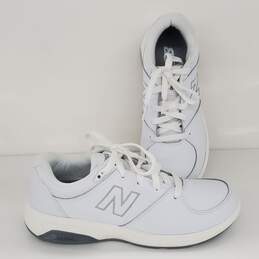 New Balance Rollbar  White Leather Athletic Walking Shoes Women's Size 8