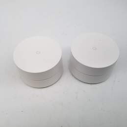 Untested Google Wi-Fi System 2 Pack Model AC-1304