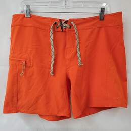 Patagonia Orange Shorts Women's 12
