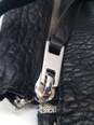 Vince Camuto Fiel Leather Double Zip Satchel Black image number 5