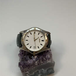 Designer Seiko 7N47 6011 Silver-Tone Stainless Steel Analog Wristwatch