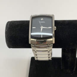 Designer Fossil PR-5346 Silver-Tone Stainless Steel Sport Analog Wristwatch