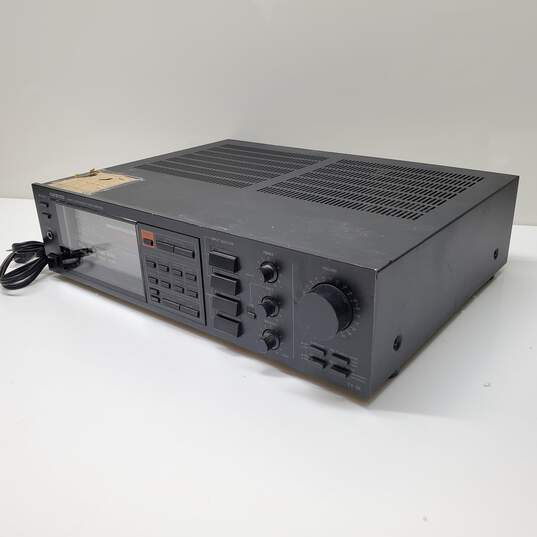 VTG. Onkyo Untested P/R* TX-36 Quartz Receiver W/Frequency Legend image number 1