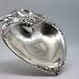 F.B. Rogers Candy Dish Heart Bonbon 8 Inch Silver Plated Bowl 285.0g image number 6